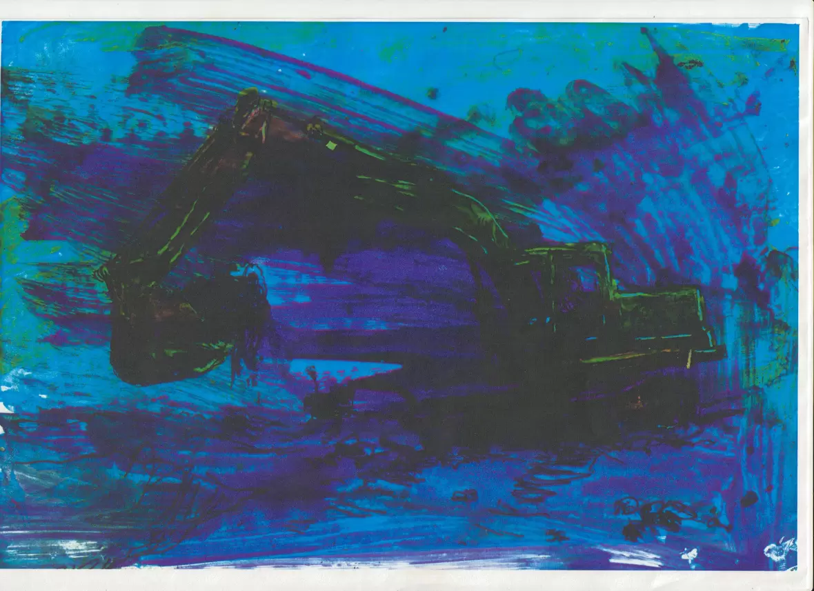 industrie-bagger-folie