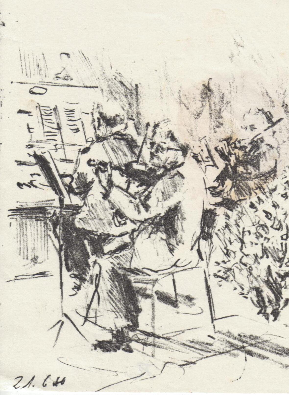 musiker-1980-06-21-00-quartett-zeichnung